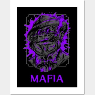 Mafia gorilla Posters and Art